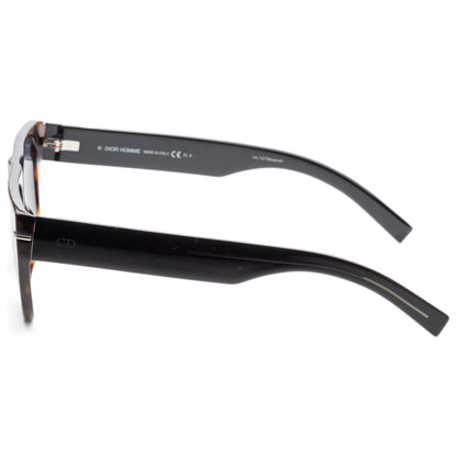 Left view of Christian Dior Homme Black Tie Men's Sunglasses BLACK257S-0086-KU