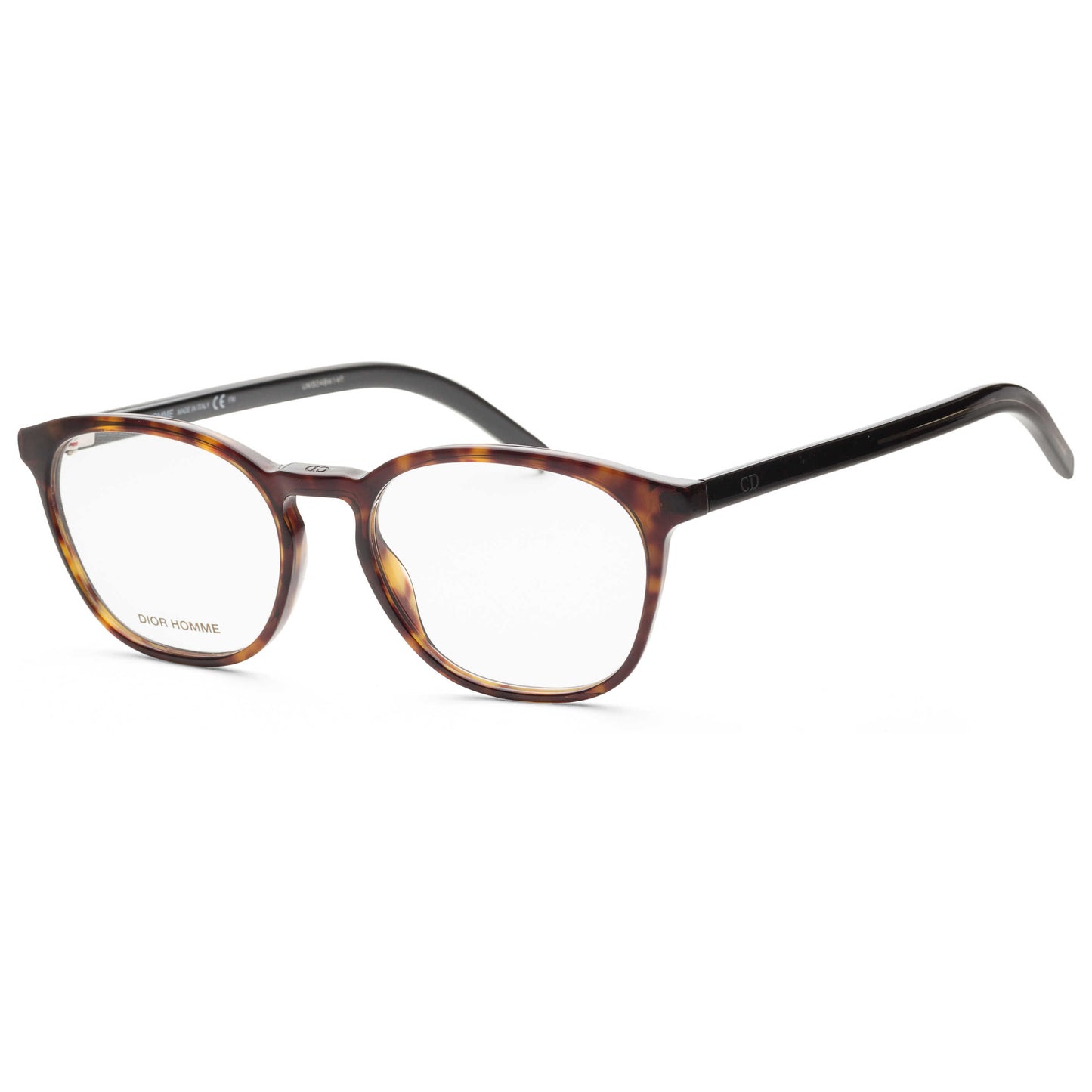 Front view of Christian Dior Homme Black Tie Men's Opticals BLACK260-0086-54