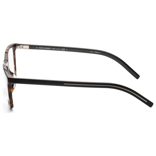 Left view of Christian Dior Homme Black Tie Men's Opticals BLACK261F-86-55-16