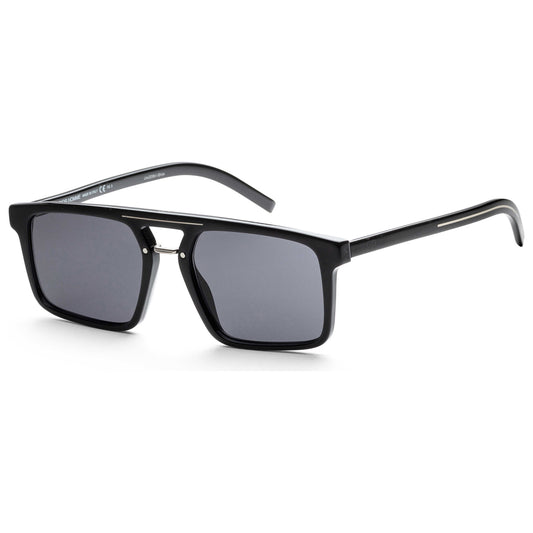 Front view of Christian Dior Homme Black Tie Men's Sunglasses BLACK262S-0807-2K