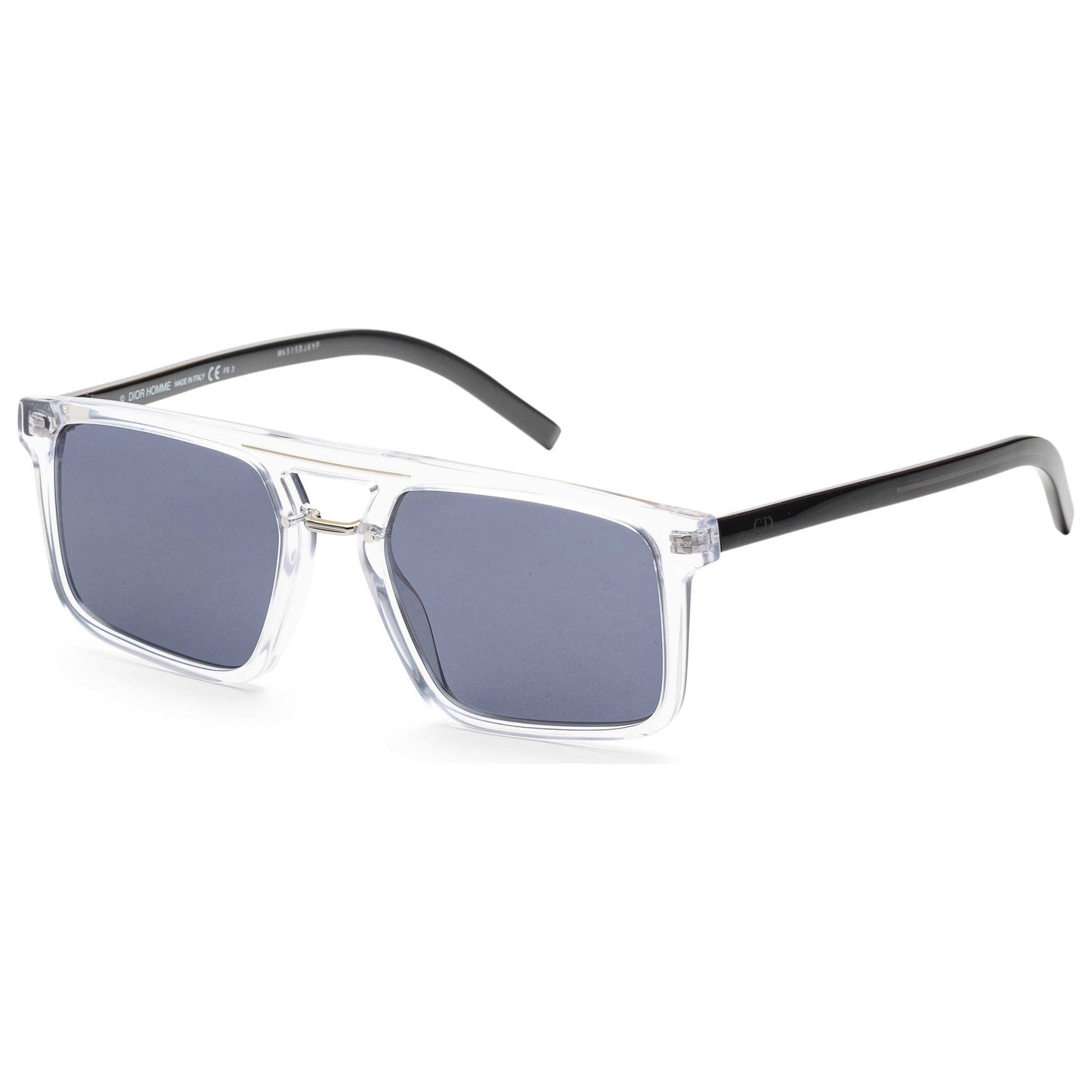 Front view of Christian Dior Homme Black Tie Men's Sunglasses BLACK262S-0900-A9