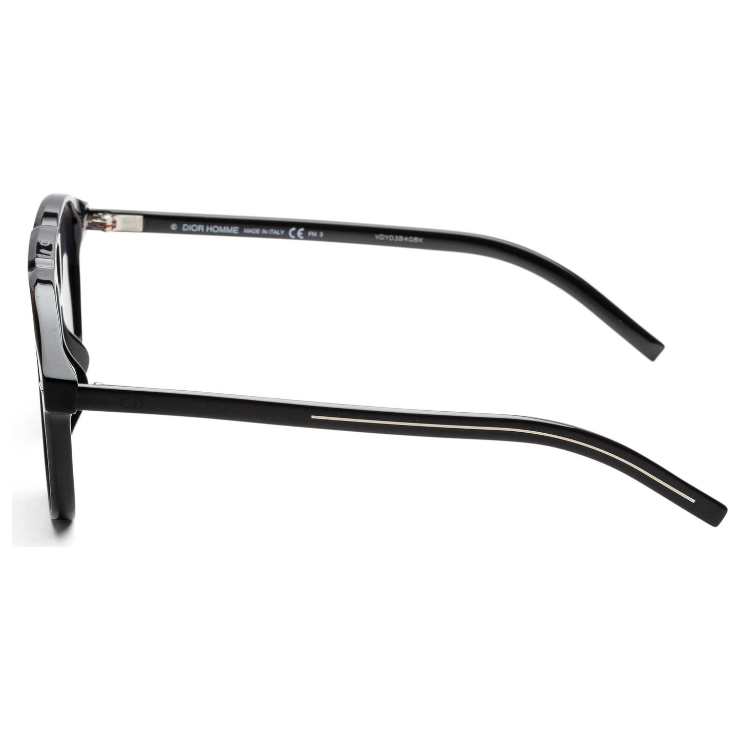 Christian Dior Homme Black Tie Men's Sunglasses BLACK263S-0807-2K - Image #3