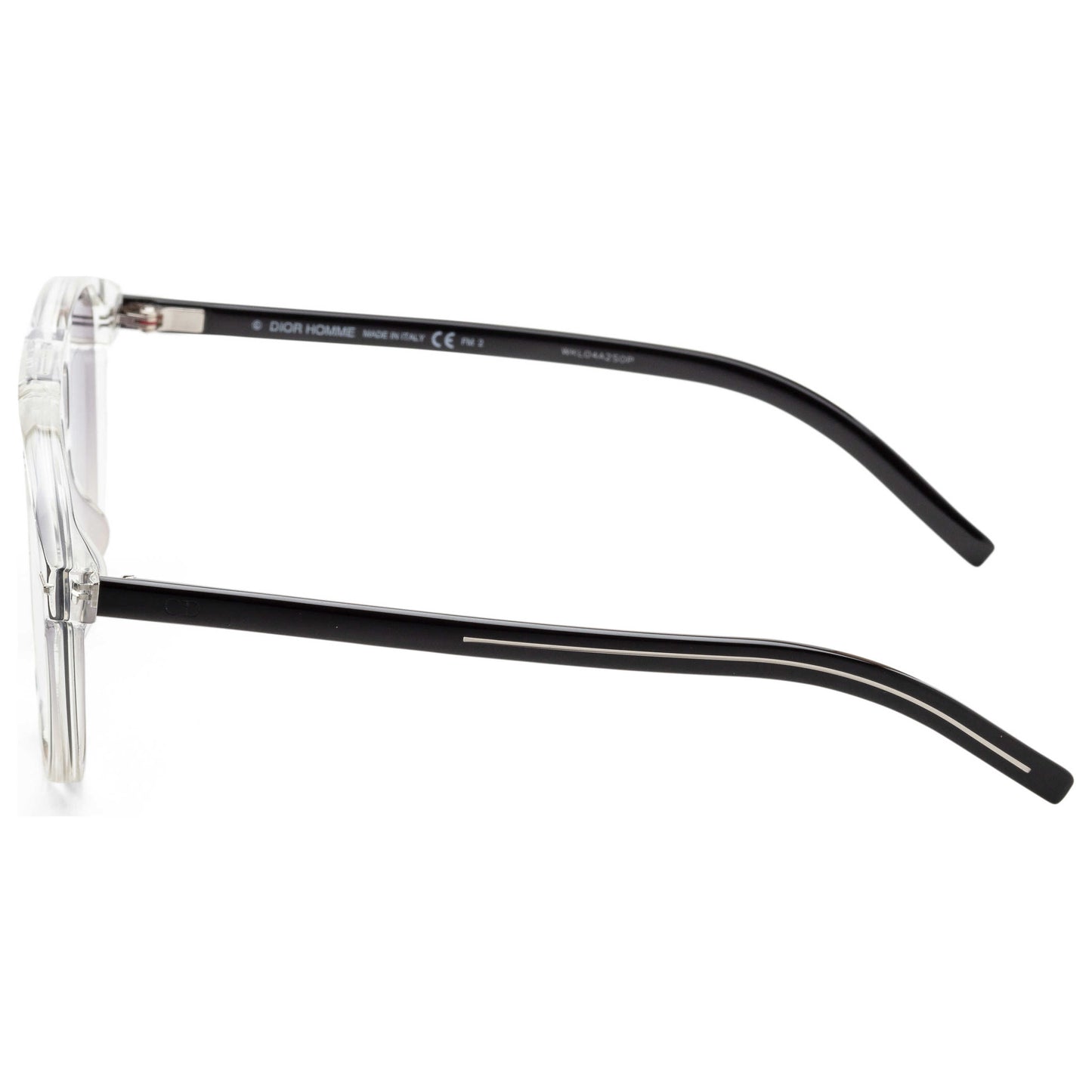 Left view of Christian Dior Homme Black Tie Men's Sunglasses BLACK263S-0900-1I