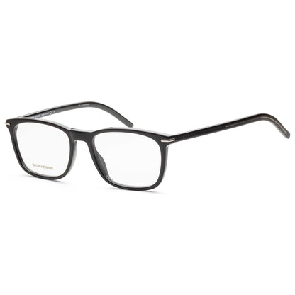 Front view of Christian Dior Homme Black Tie Men's Opticals BLACK265-0807-52