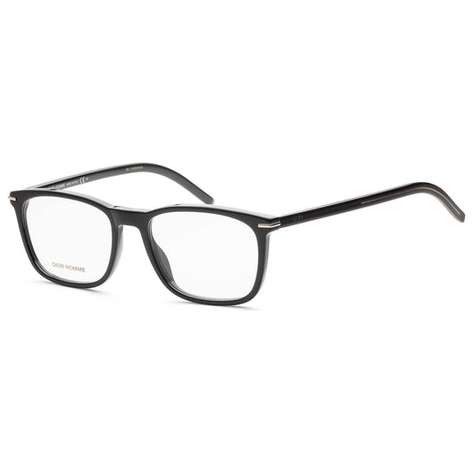Front view of Christian Dior Homme Black Tie Men's Opticals BLACK265-0807-52
