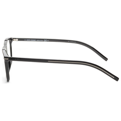 Left view of Christian Dior Homme Black Tie Men's Opticals BLACK265-0807-52