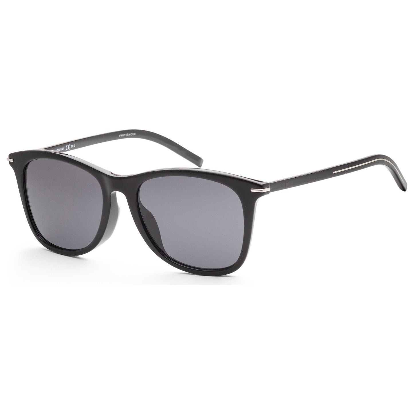 Front view of Christian Dior Homme Black Tie Men's Sunglasses BLACK268FS-0807-IR