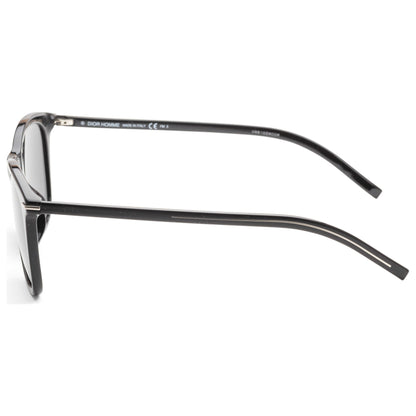 Left view of Christian Dior Homme Black Tie Men's Sunglasses BLACK268FS-0807-IR