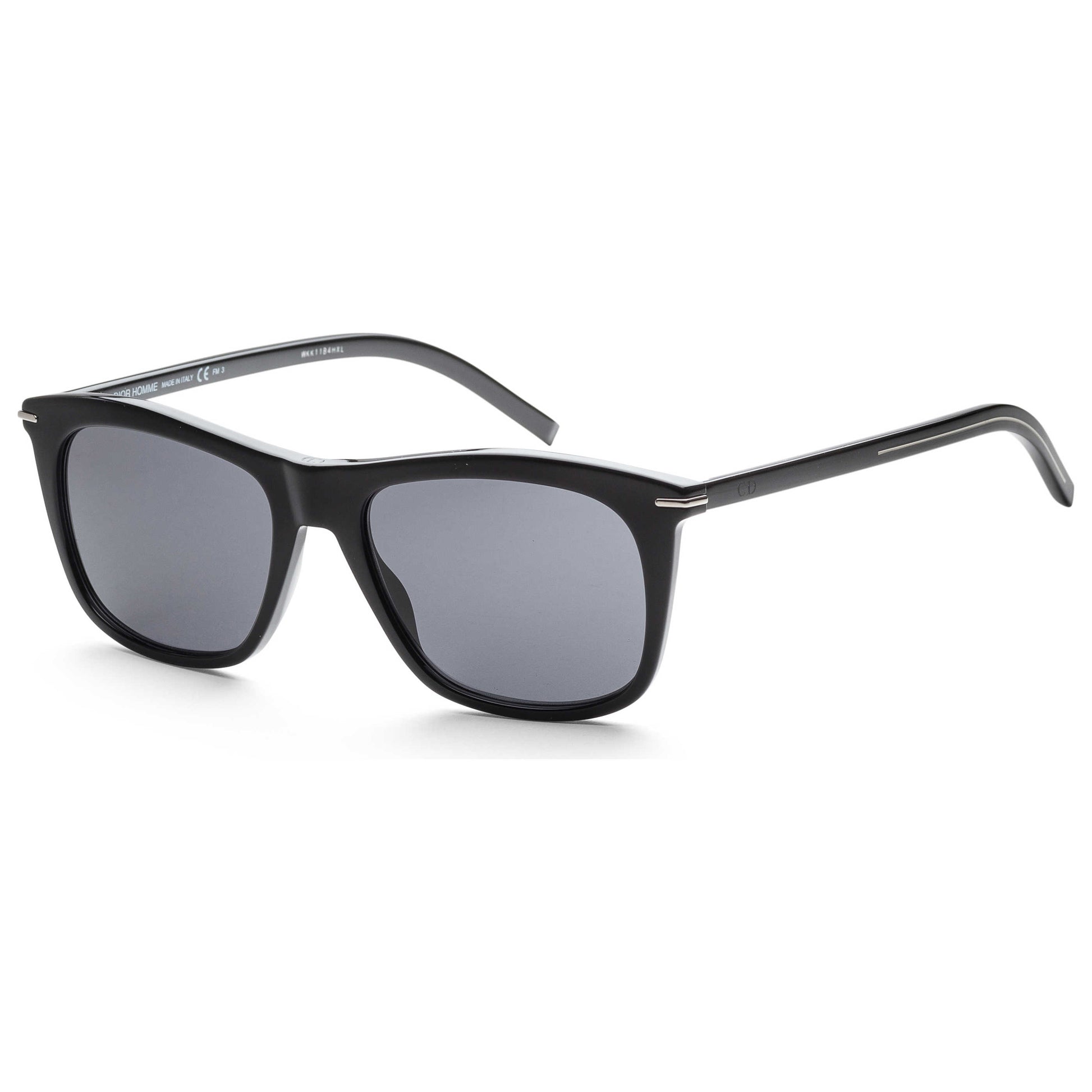 Front view of Christian Dior Homme Black Tie Men's Sunglasses BLACK268S-0807-IR