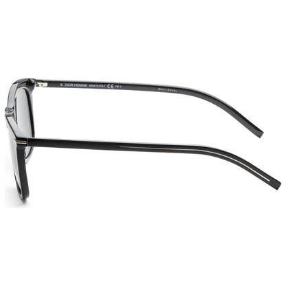 Left view of Christian Dior Homme Black Tie Men's Sunglasses BLACK268S-0807-IR