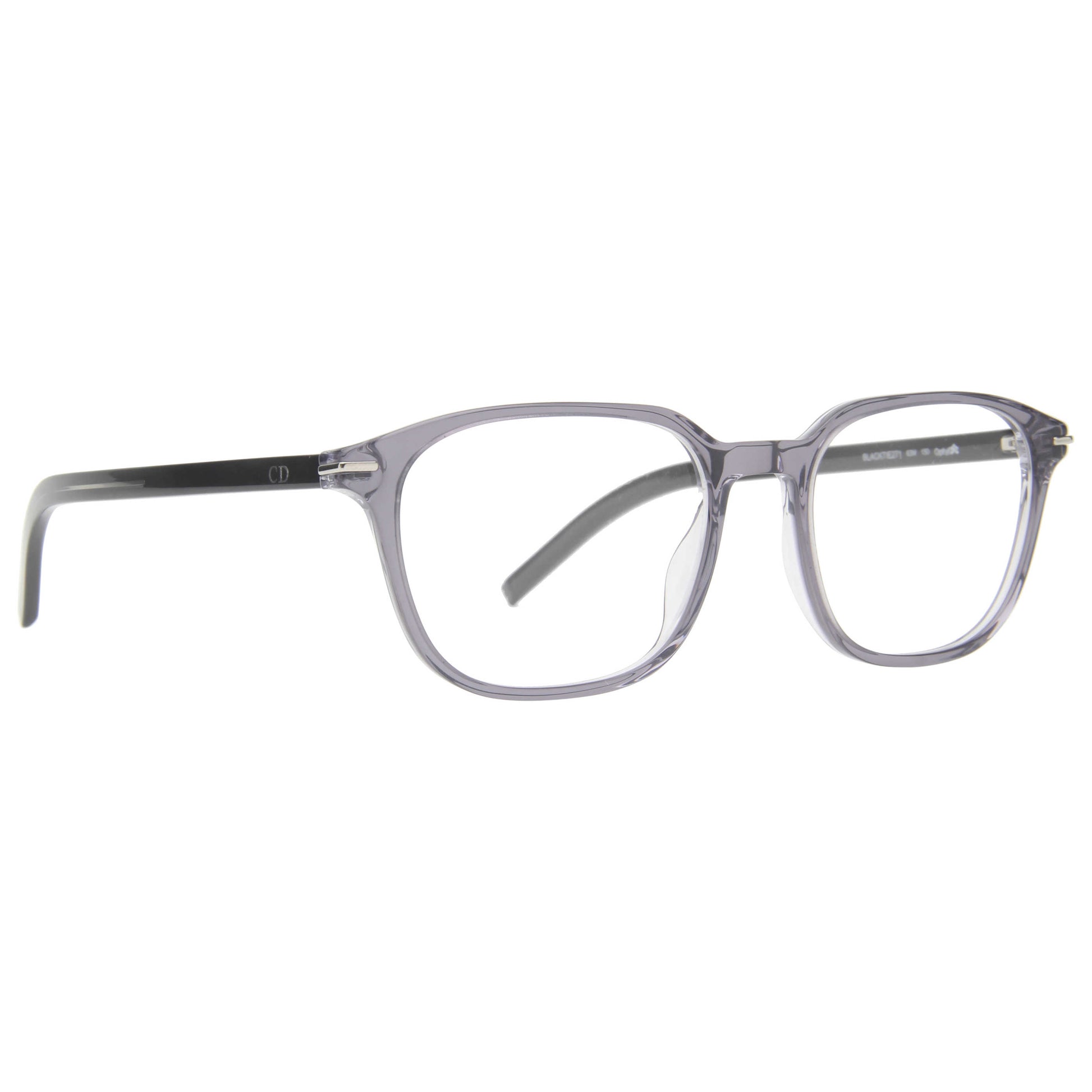 Front view of Christian Dior Homme Black Tie Men's Opticals BLACK271-063M-52