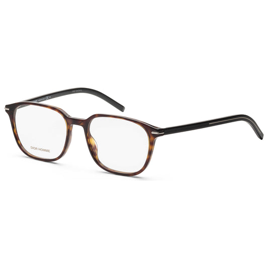 Front view of Christian Dior Homme Black Tie Men's Opticals BLACK271-86-54-19