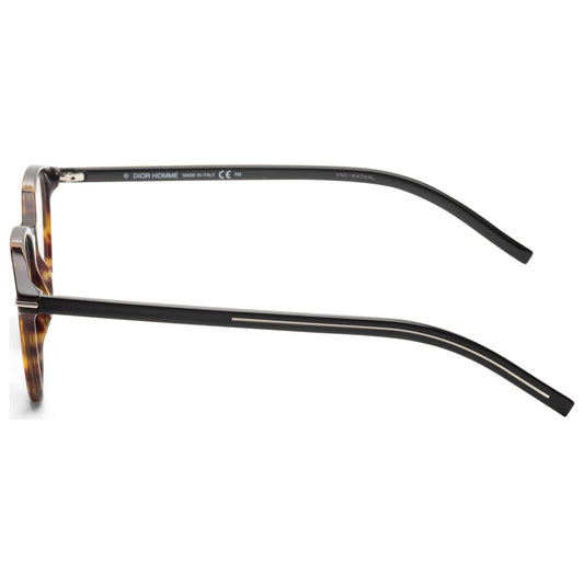 Left view of Christian Dior Homme Black Tie Men's Opticals BLACK271-86-54-19