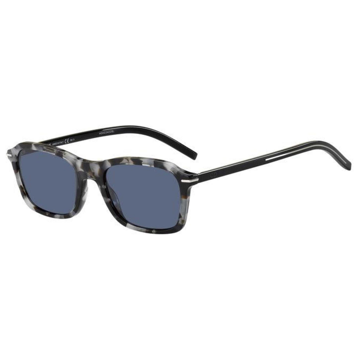 Front view of Christian Dior Homme Black Tie Men's Sunglasses BLACK273S-JBW-A9