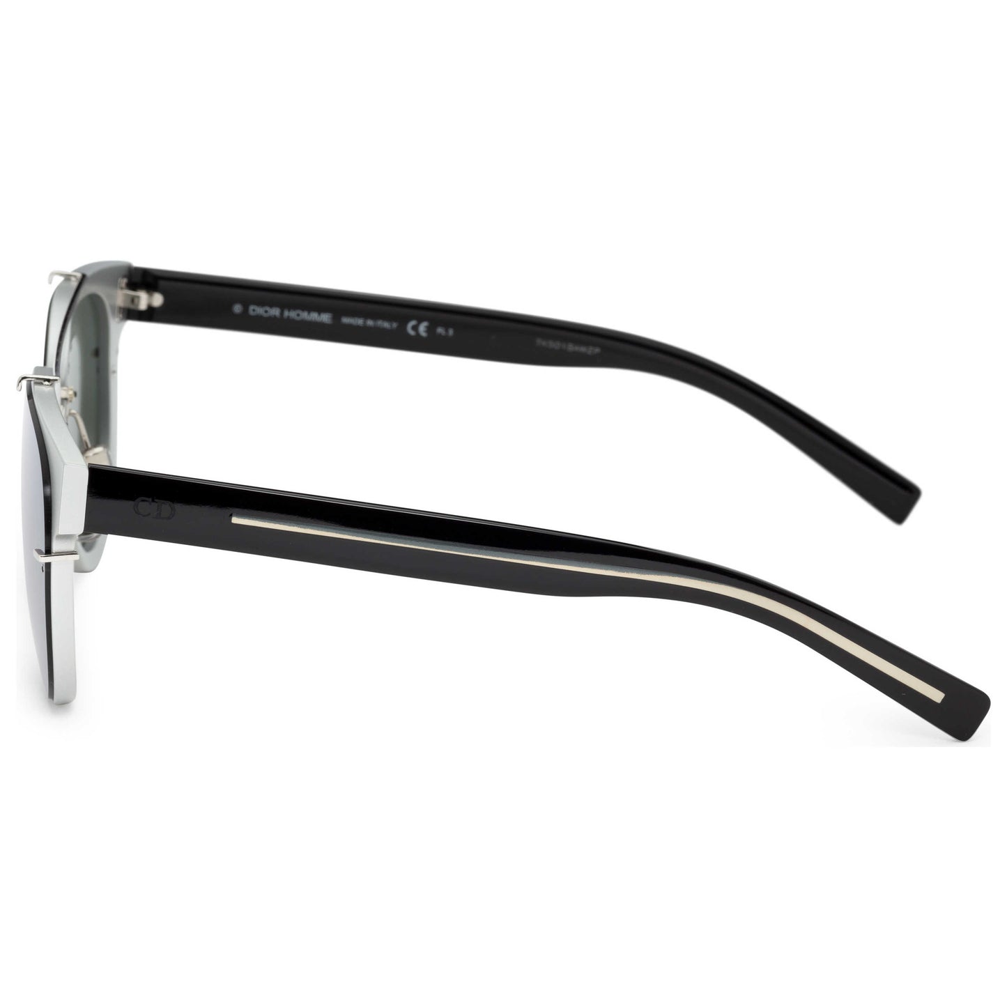 Back view of Christian Dior Homme Black Tie Men's Sunglasses BLACKTIE143SA-002S-DC