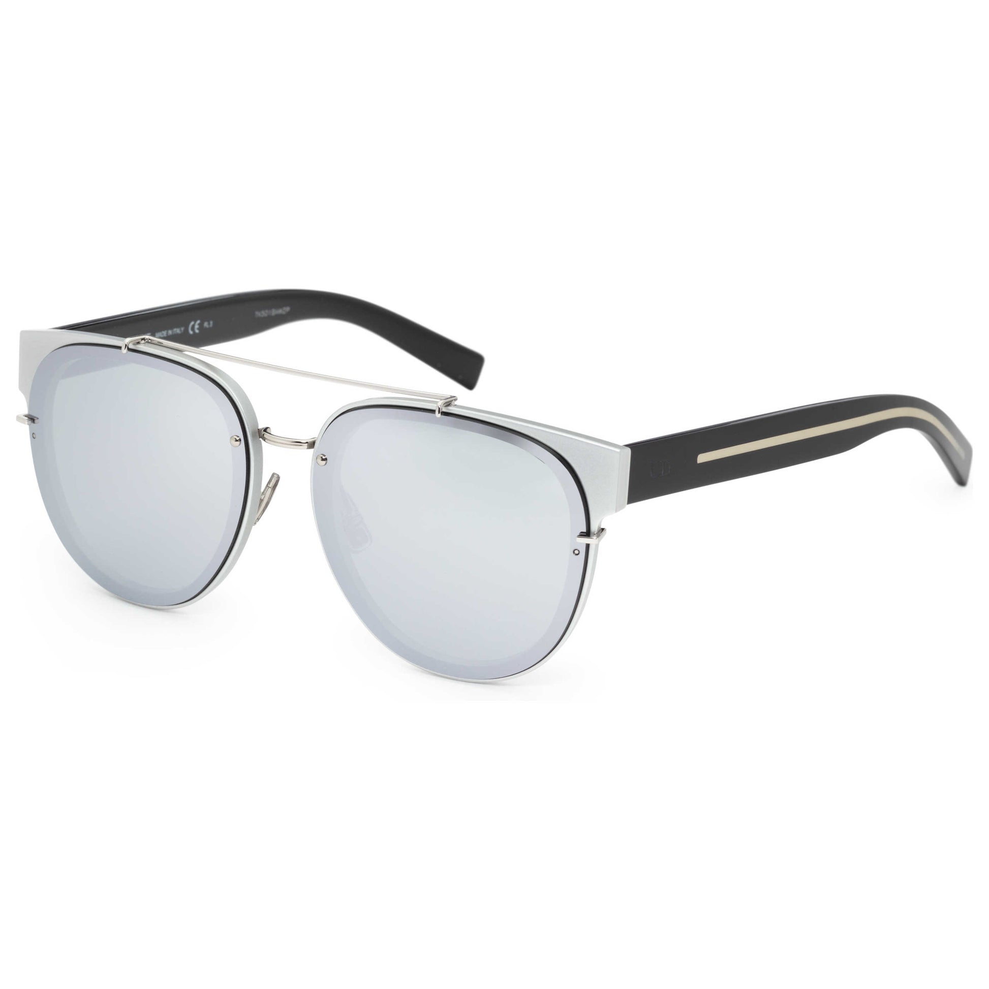 Front view of Christian Dior Homme Black Tie Men's Sunglasses BLACKTIE143SA-002S-DC