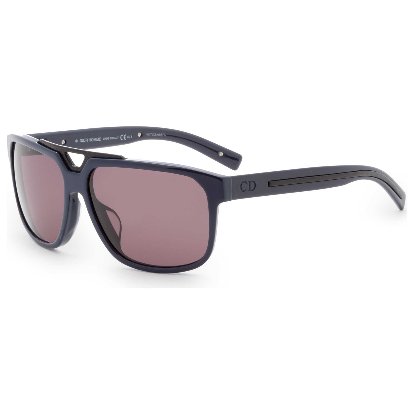 Front view of Christian Dior Homme Black Tie Men's Sunglasses BLACKTIE152FS4ER