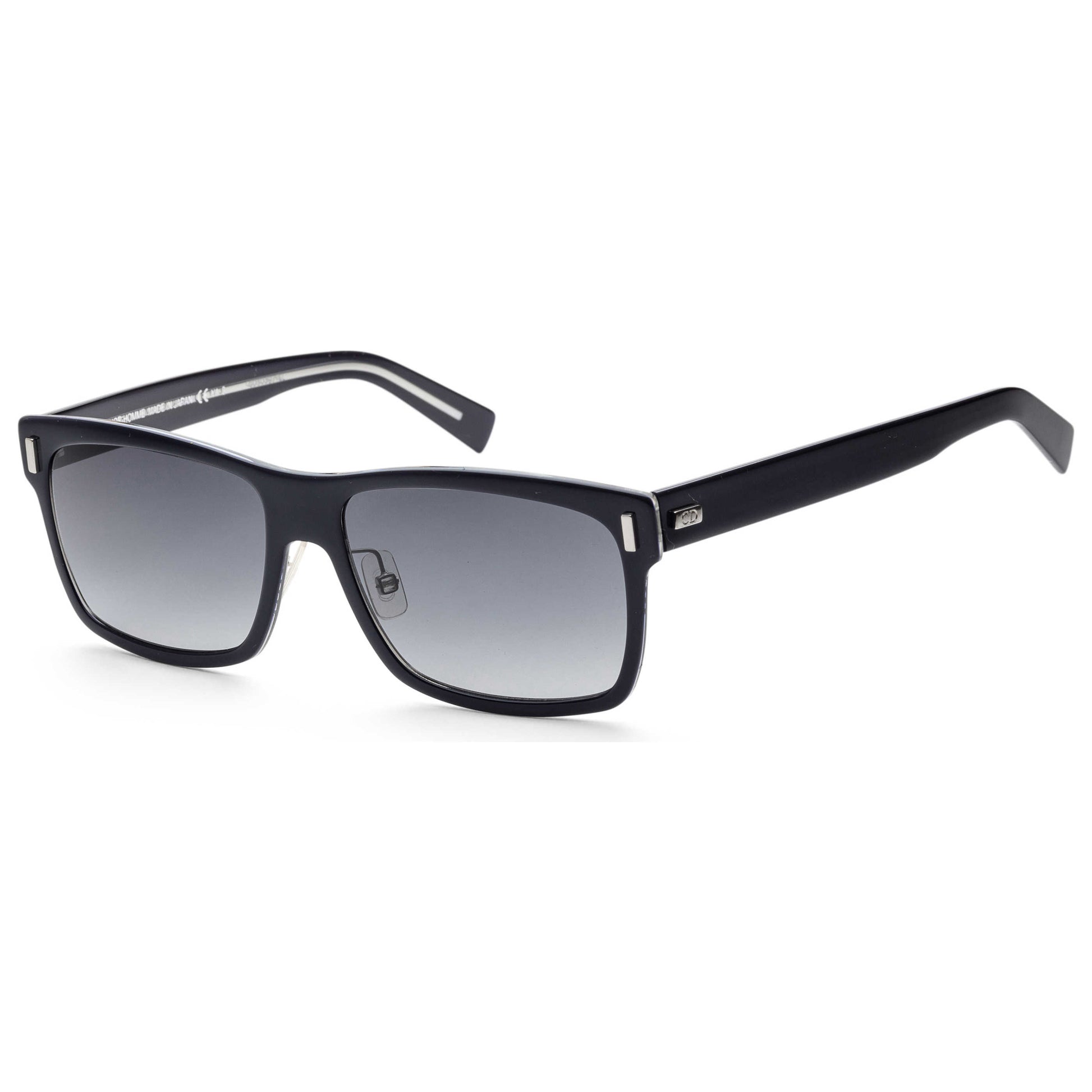 Front view of Christian Dior Homme Black Tie Men's Sunglasses BLACKTIE2-0S-B-3OB