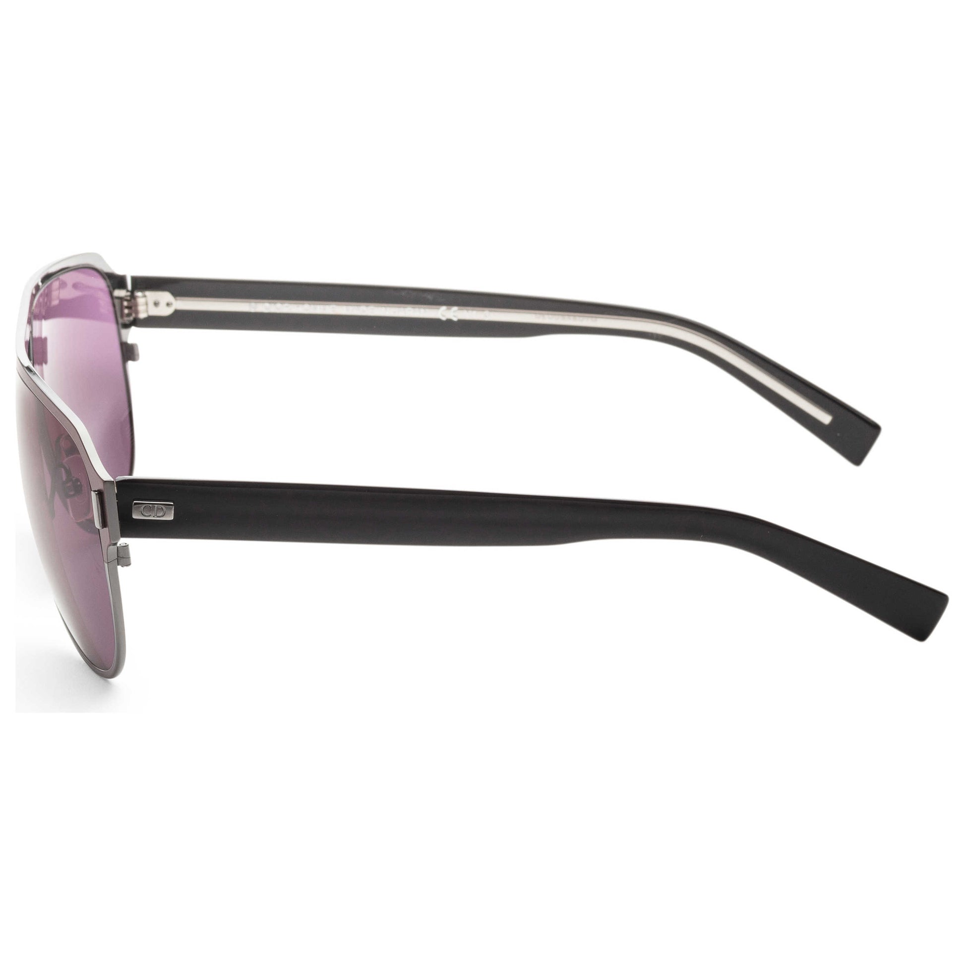 Left view of Christian Dior Homme Black Tie Men's Sunglasses BLACKTIE2-0SD-0T9H-61-13