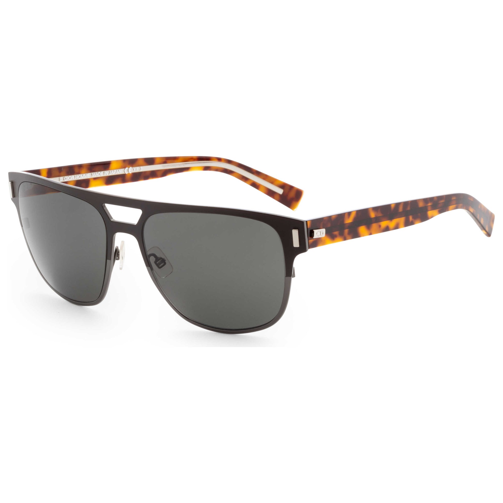 Front view of Christian Dior Homme Black Tie Men's Sunglasses BLACKTIE20SFAJP