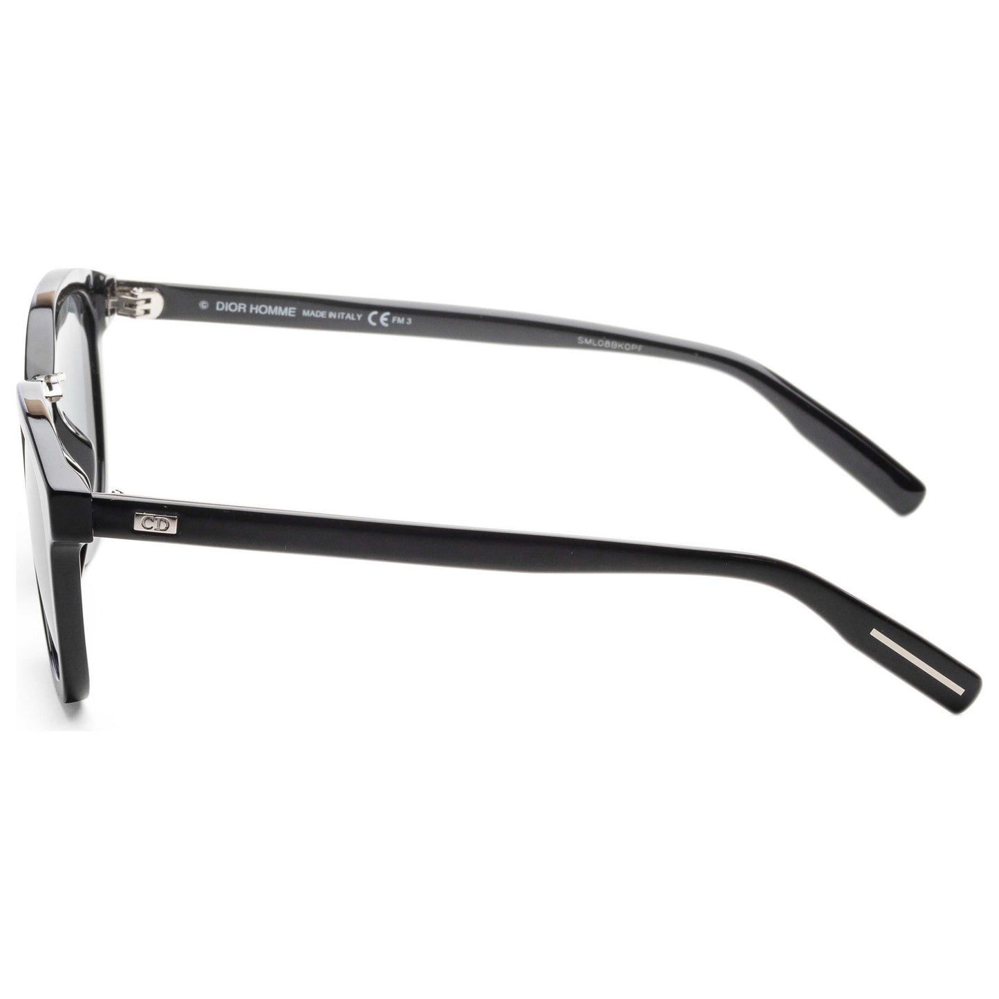 Left view of Christian Dior Homme Black Tie Men's Sunglasses BLACKTIE230S807-T4