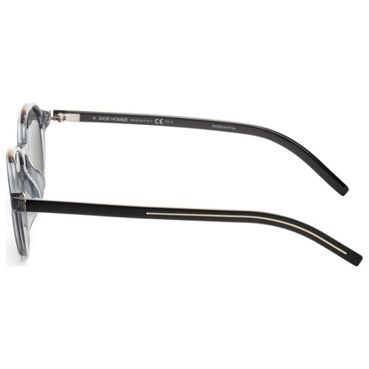 Left view of Christian Dior Homme Black Tie Men's Sunglasses BLACKTIE240S-008A-50