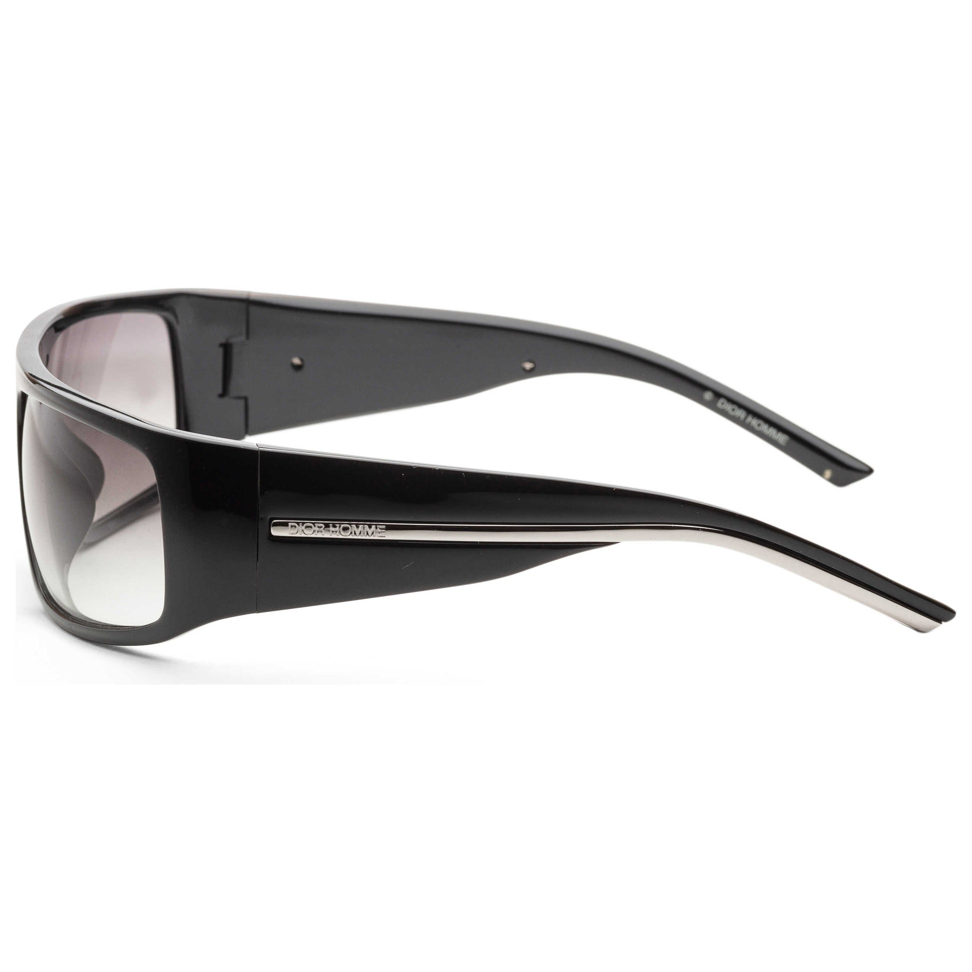 Left view of Christian Dior Homme Black Tie Men's Sunglasses BLACKTIE65S-CRGR-LF