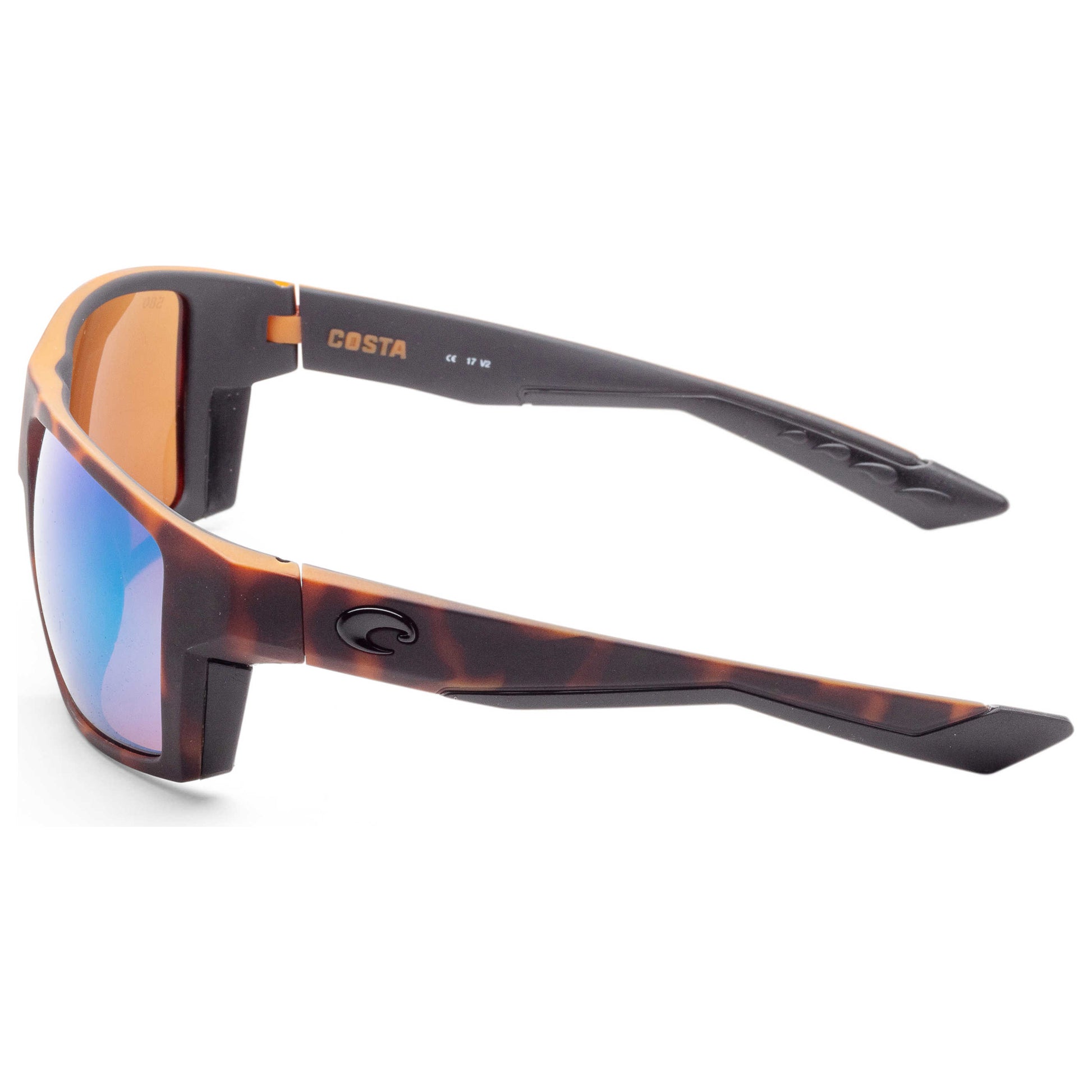 Left view of Costa del Mar Blackfin Unisex Sunglasses BLK125OGMGLP