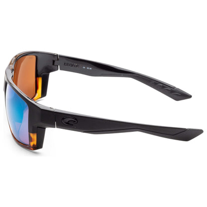 Left view of Costa del Mar Blackfin Unisex Sunglasses BLK181OGMGLP