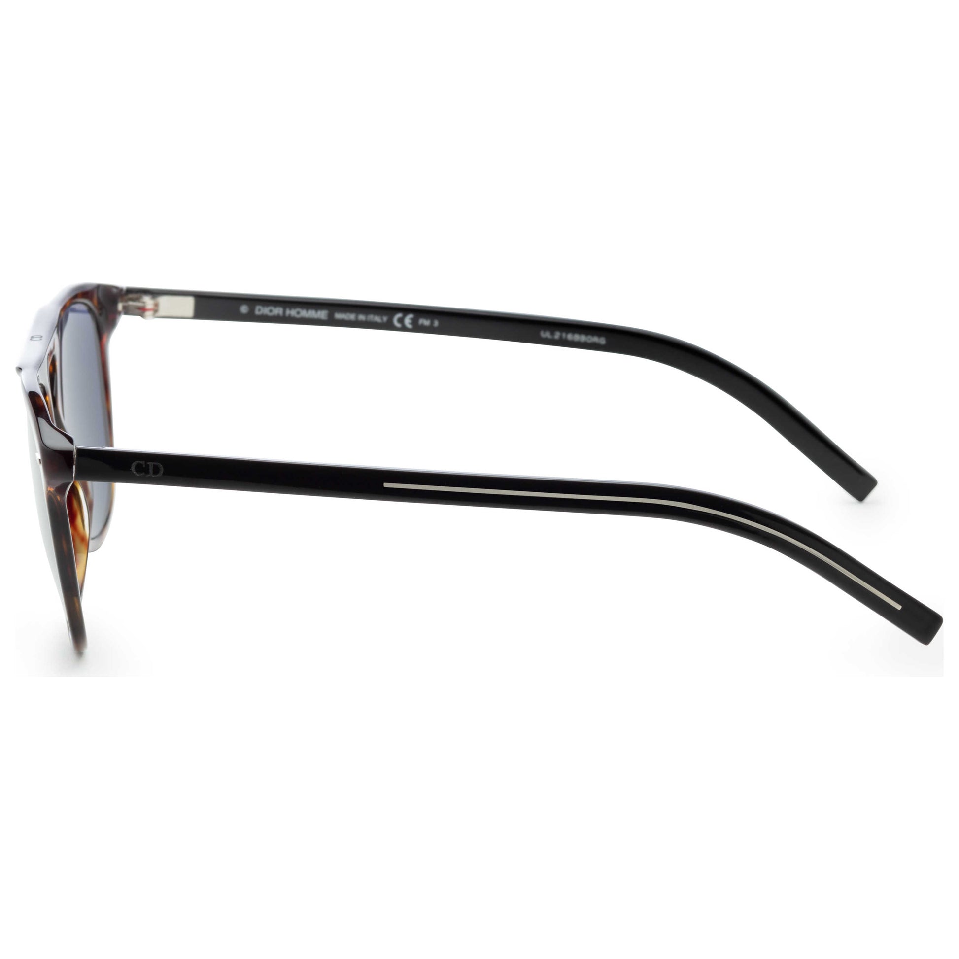 Back view of Christian Dior Homme Black Tie Men's Sunglasses BLKT249S086-KU