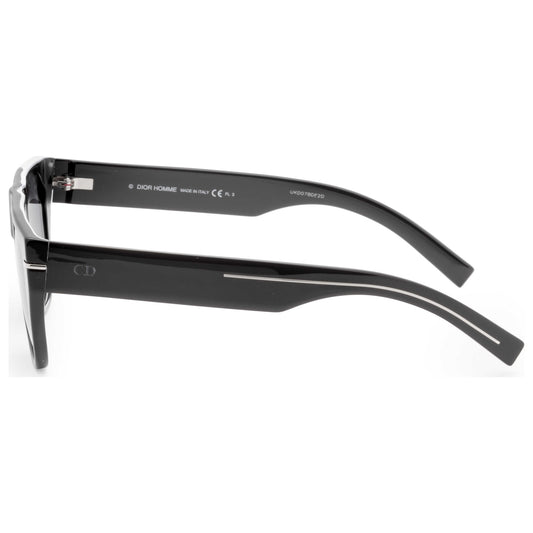 Back view of Christian Dior Homme Black Tie Men's Sunglasses BLKT257S807-IR