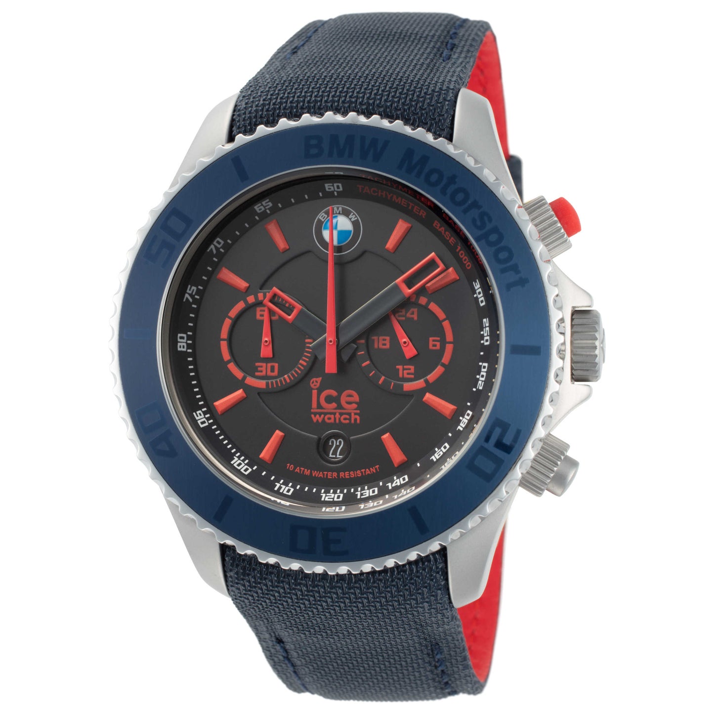 Front view of ICE BMW Motorsport Men's Quartz Watch BM-CH-BRD-B-L-14