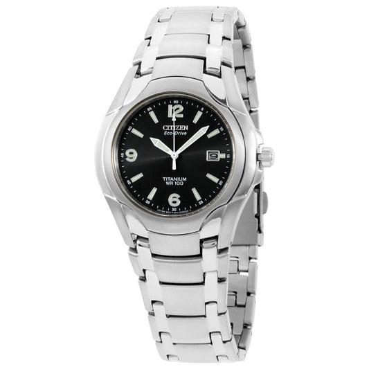 Front view of Citizen Classic Men's Solar Powered Quartz Eco-Drive Watch BM6060-57F