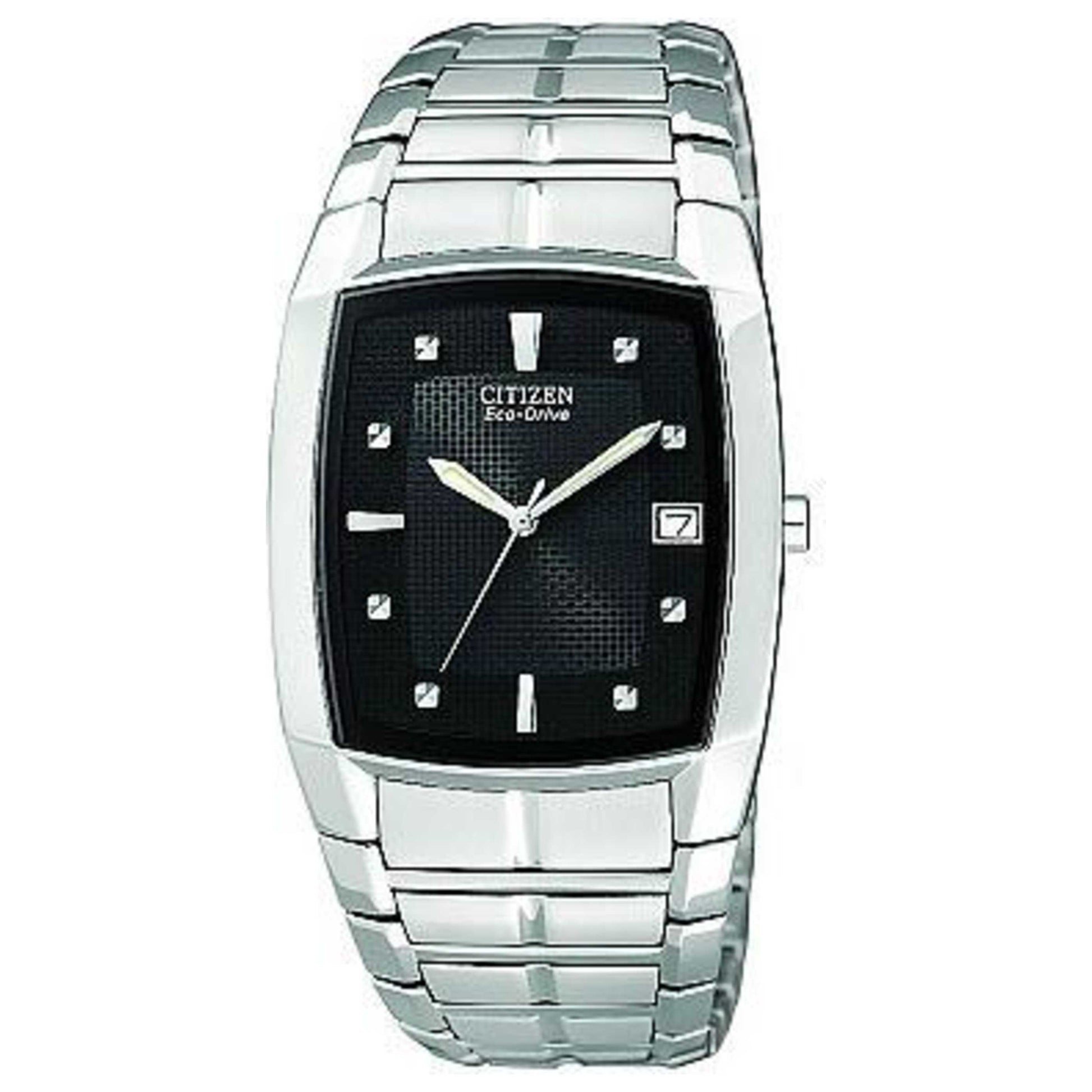 Front view of Citizen Eco-Drive Men's Solar Powered Quartz Eco-Drive Watch BM6550-58E