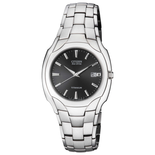 Front view of Citizen PARADIGM Men's Solar Watch BM6560-54H