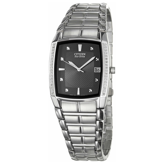 Front view of Citizen Eco-Drive Men's Solar Powered Quartz Eco-Drive Watch BM6640-57E