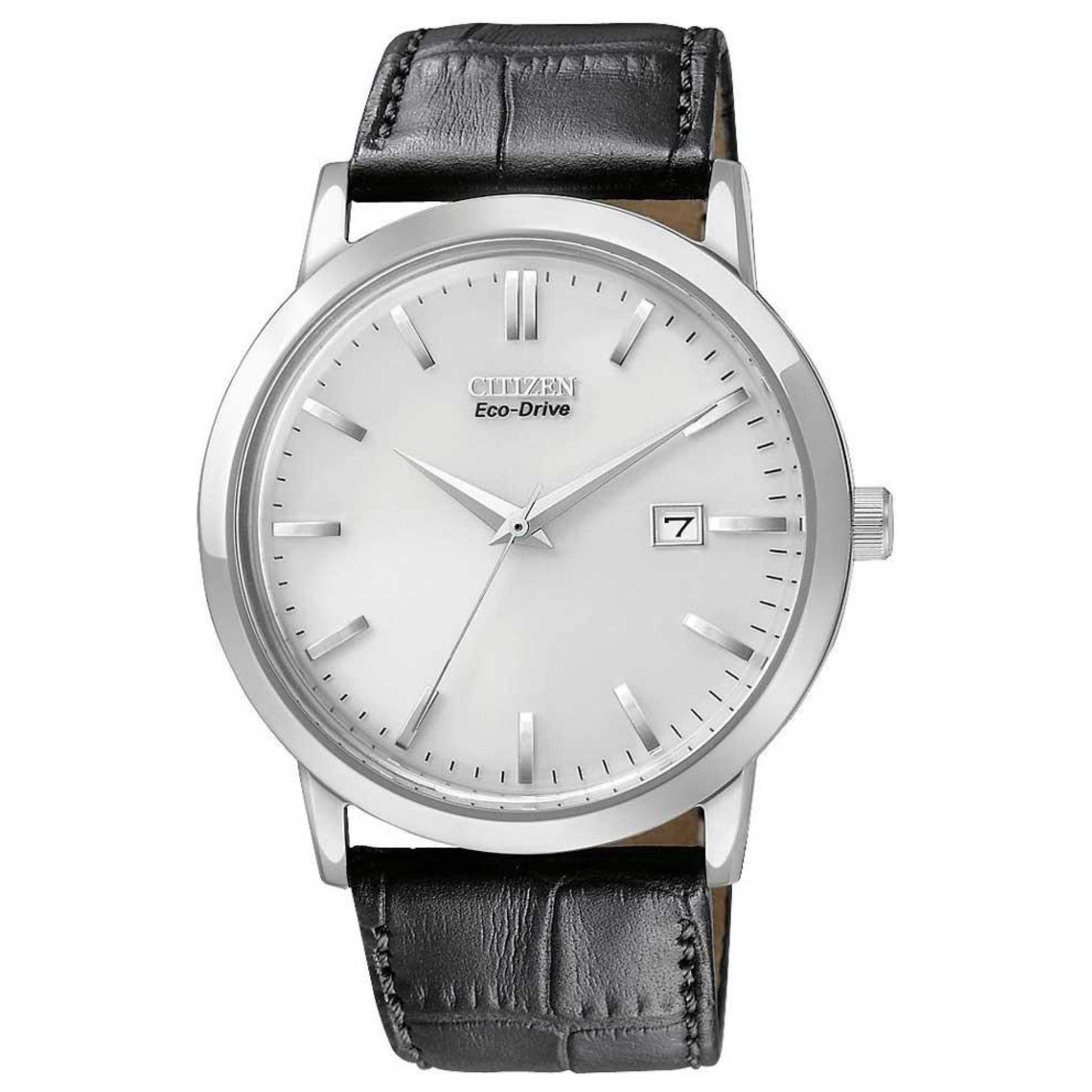 Front view of Citizen Eco-Drive Men's Solar Powered Quartz Eco-Drive Watch BM7190-05A