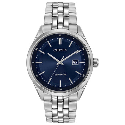 Front view of Citizen Eco-Drive Men's Solar Powered Quartz Eco-Drive Watch BM7251-53L