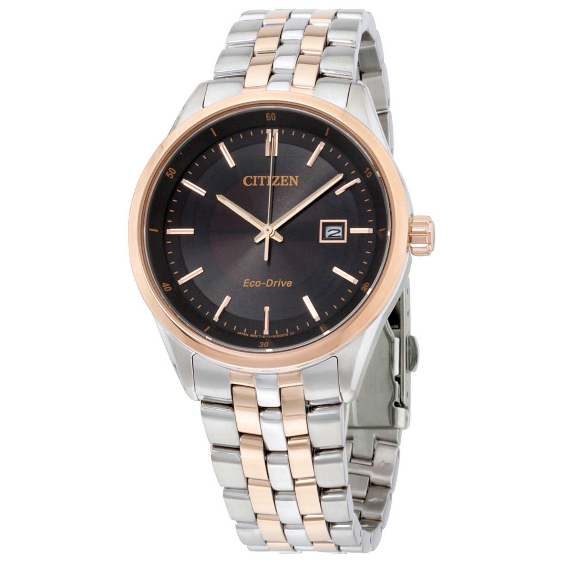 Front view of Citizen CORSO Men's Solar Watch BM7256-50E