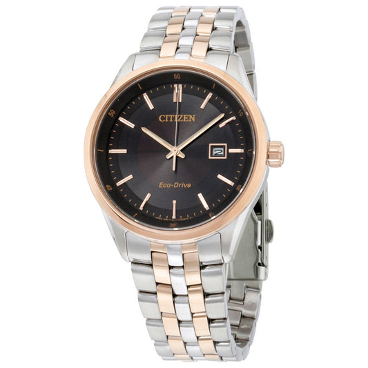 Front view of Citizen CORSO Men's Solar Watch BM7256-50E