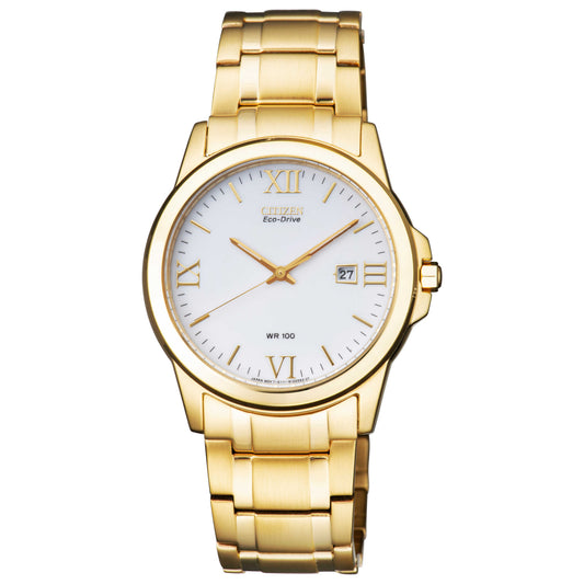 Front view of Citizen CORSO Men's Solar Watch BM7262-57A