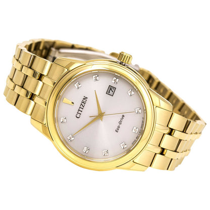 Citizen Diamond Men's Solar Powered Quartz Eco-Drive Watch BM7342-50A - Image #2