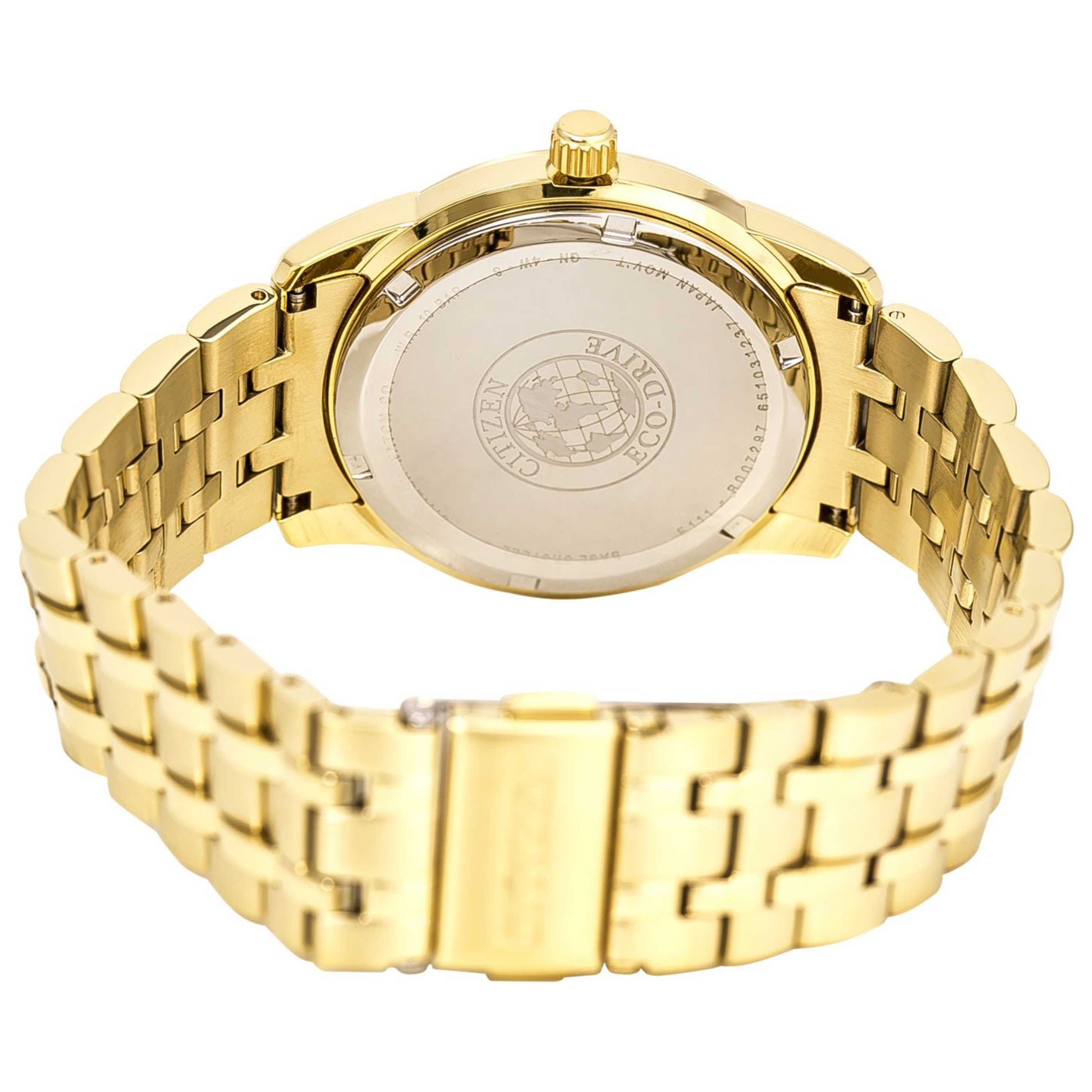 Citizen Diamond Men's Solar Powered Quartz Eco-Drive Watch BM7342-50A - Image #3