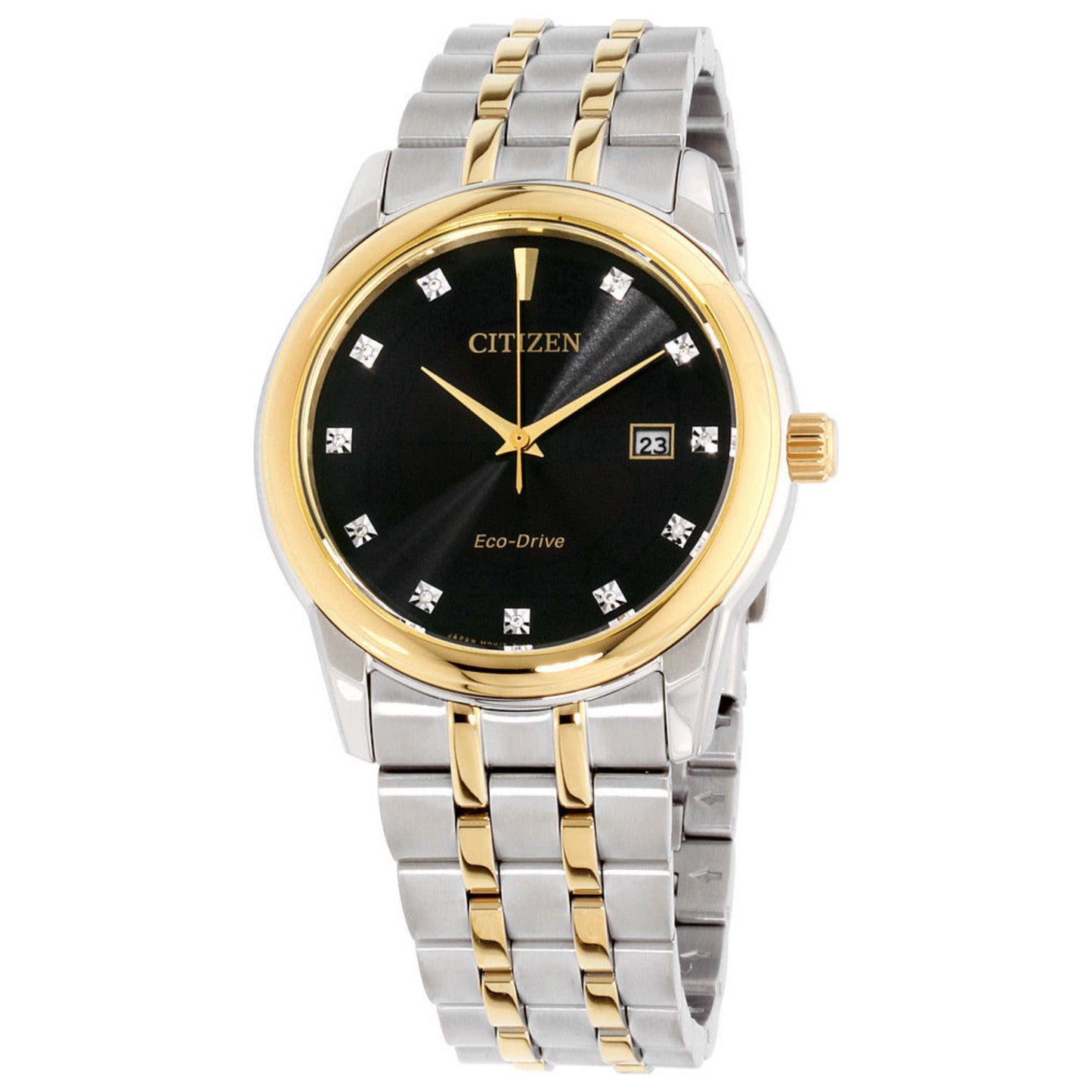 Front view of Citizen Corso Men's Solar Watch BM7344-54E