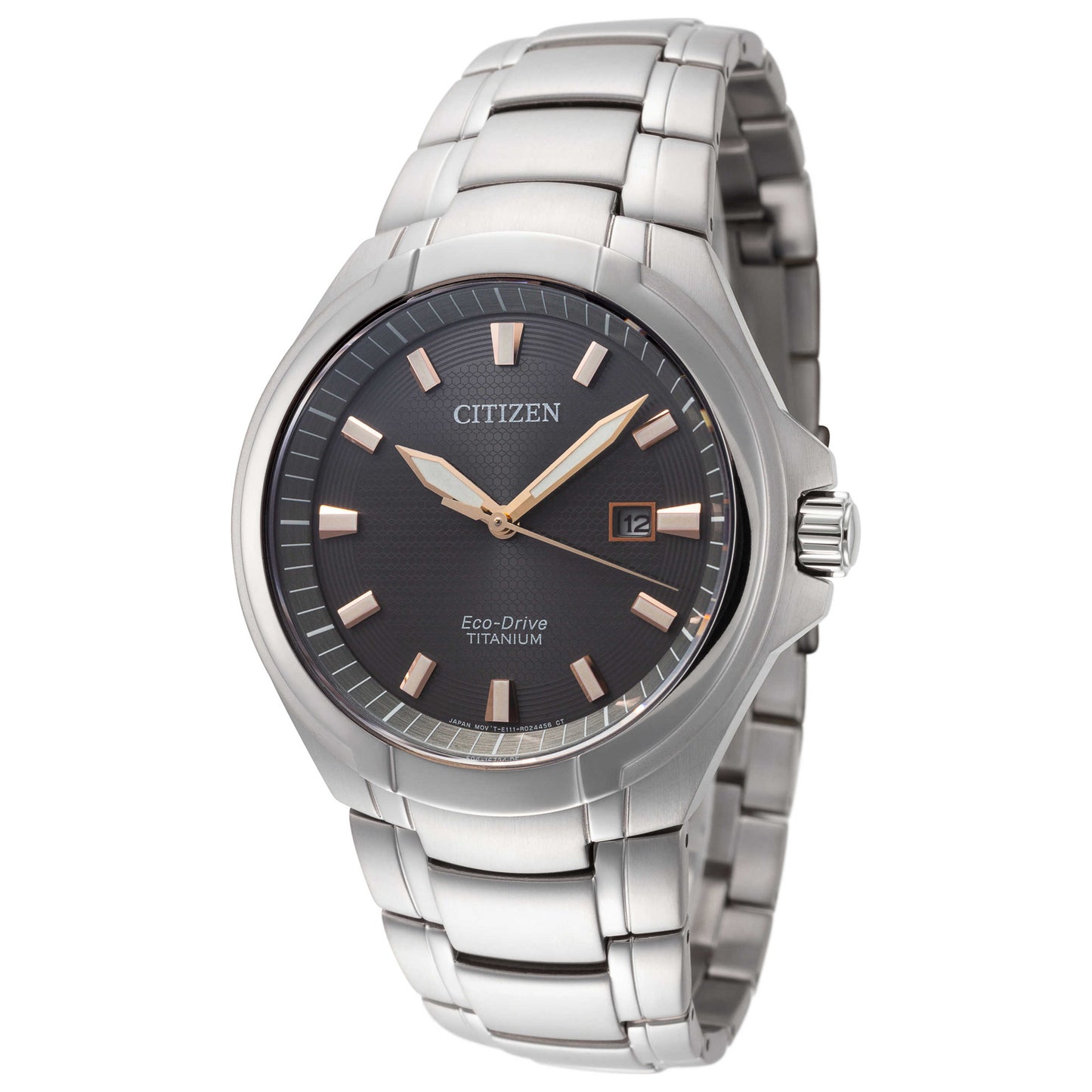 Front view of Citizen PARADIGM Men's Solar Watch BM7431-51H