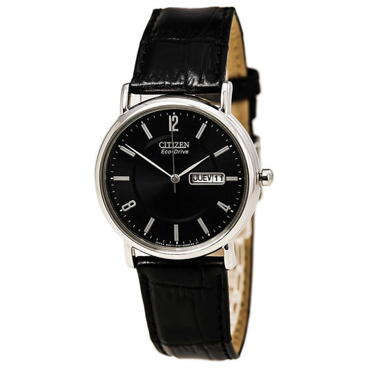 Front view of Citizen Eco-Drive Men's Solar Powered Quartz Eco-Drive Watch BM8240-03E