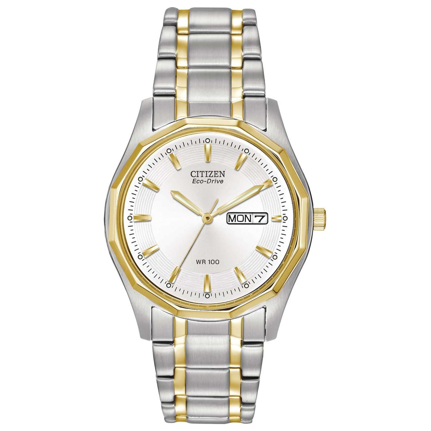 Front view of Citizen Eco-Drive Men's Solar Watch BM8434-58A