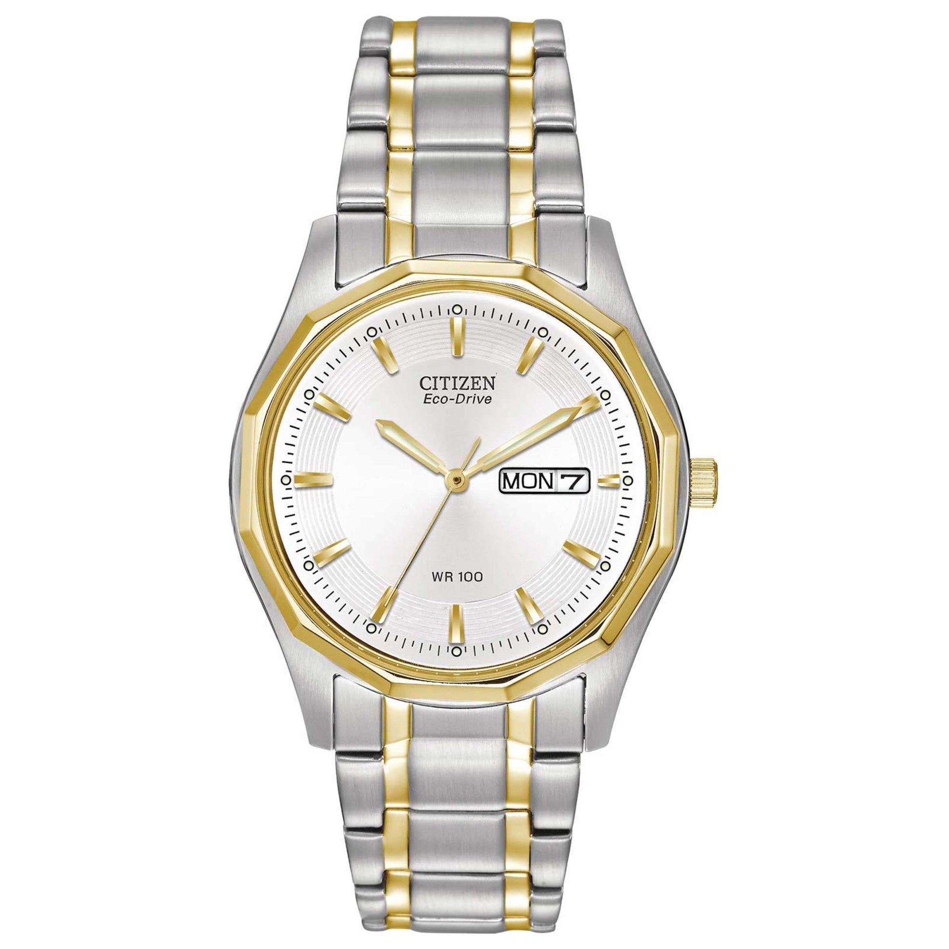 Front view of Citizen Eco-Drive Men's Solar Watch BM8434-58A