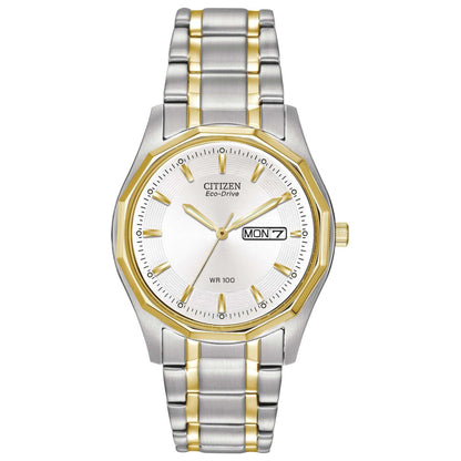 Front view of Citizen Eco-Drive Men's Solar Watch BM8434-58A