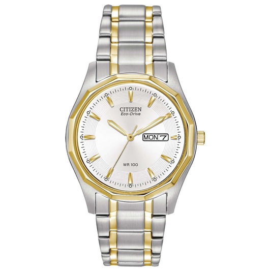 Front view of Citizen Eco-Drive Men's Solar Watch BM8434-58A